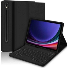 Galaxy Tab S9 / S9 Fe Uyumlu 10.9" Klavyeli Tablet Kılıfı