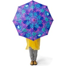 Coral High Kids Mor Leopar Desenli Çocuk Şemsiyesi 12666