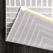 Kreasyon Halı Cunda CN015 Gri Uzun Ömürlü Yumuşak Dokulu Salon Mutfak Koridor Oturma Odası Yolluk Halı