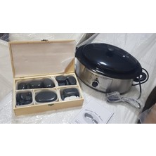 Ryotopro Volkanik Isıtılabilir Masaj Taşı 60 Lı Set (Hot Stone Massage 60 Pcs)