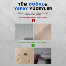 Tek Renk Beyaz - Seramik, Akrilik, Vitrifiye, Porselen, Granit, Fayans, Mermer Yüzey Tamir Kiti