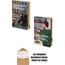 Ama Gitme Lavinia 2 Kitap Set - Elif Öner (Ciltli) + Okuma Sticker'ları