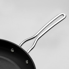 Nehir Titanium Siyah 28 Cm Tava