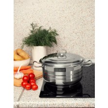 Bonera Masterchef Tekli Derin Tencere 30 Cm
