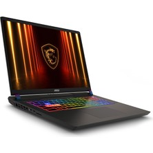 MSI VECTOR 17 HX AI A2XWHG-086TR Intel Core Ultra 7 255HX 32GB 1TB SSD RTX5070Ti Windows 11 Home 17" QHD+ 240Hz Taşınabilir Bilgisayar