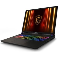 MSI VECTOR 17 HX AI A2XWHG-086TR Intel Core Ultra 7 255HX 32GB 1TB SSD RTX5070Ti Windows 11 Home 17" QHD+ 240Hz Taşınabilir Bilgisayar