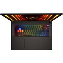 MSI VECTOR 17 HX AI A2XWHG-086TR Intel Core Ultra 7 255HX 32GB 1TB SSD RTX5070Ti Windows 11 Home 17" QHD+ 240Hz Taşınabilir Bilgisayar