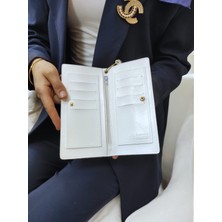 Elden Askılı Fermuar Detaylı Kadın Cüzdan El Çantası