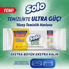 Solo Temizlikte Ultra Güç Limon&Portakal Tazeliği Yüzey Temizlik Havlusu 100 Yaprak