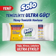 Solo Temizlikte Ultra Güç Limon&Portakal Tazeliği Yüzey Temizlik Havlusu 100 Yaprak