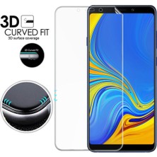 Ehr. Samsung Galaxy A9 2018 ile Uyumlu Ön Arka Koruma Full Body Jelatin