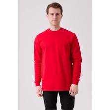 Galanthus Basic Sweatshirt - Uzun Kollu, Pamuklu, Rahat Kesim, Günlük ve Iş Kullanımı Için
