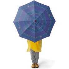 Coral High Kids Lacivert Renkli Puantiyeli Çocuk Şemsiyesi 12668