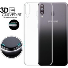 Ehr. Samsung Galaxy M30 ile Uyumlu Ön Arka Koruma Full Body Jelatin