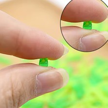 Eagenset Neon Ultraviyole Uv Yumuşak Silikon Yeşil 50 Adet 1,3 Cm. Delik: 2mm