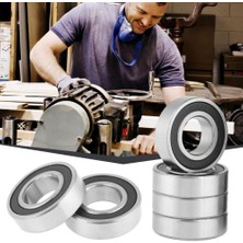 6206 2rs 5 Adet Rulman (Plastik Kapak) 30X62X16 Sabit Bilyalı Rulman