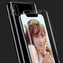 Ehr. iPhone X/xs ile Uyumlu Ön Arka Koruma Full Body Jelatin