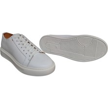 Marco Rossi – Milano Beyaz Hakiki Deri Erkek Sneaker