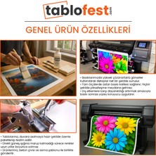 Malatya - Il Haritası Kanvas Tablo