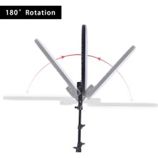 18İnç Kumandalı Ring Light Stüdyo Işığı Ürün Çekim Işığı Dövme Tatto Makyaj Işığı Büyük Boy Yuvarlak LED Işığı