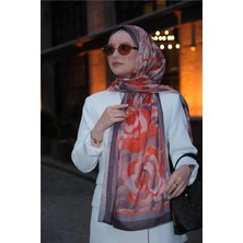 Baştacı Soft Batik 0343 Koyu Vizon Şal