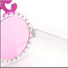 Bride To Be Yazılı Pembe Taşlı Bekarlığa Veda Parti Gözlüğü