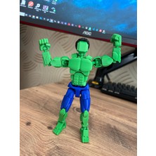 Dummy Hulk 3D Baskı Hareketli Figür – 16 cm Koleksiyonluk Oyuncak