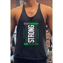 Grstay Gym Fitness Tank Top Sporcu Atleti