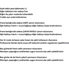 Motosiklet Arka Fren Lambası Ister Sabit Ister Çakar Modlu 18 Ledli