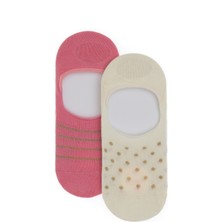 U.S. Polo Assn. Kadın 2'li Babet Çorabı 50311361-VR041