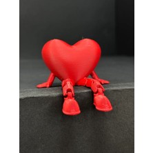 Kalp Şeklinde Eklemli Dekor Ürünü