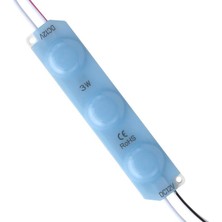 Powermaster 12 Volt 3 Watt Mavi 2835 Modül Led 70x15mm