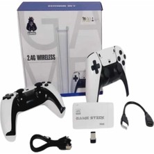 Game Stick 4K Retro Çift Kollu Atari Oyunlari +20000 Oyunlu Konsol Nostalji