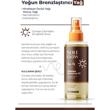 Sole Glow Intense Bronzing Oil 150ML | Yoğun Bronzlaştırıcı Yağ | Nemlendirici & Canlandırıcı