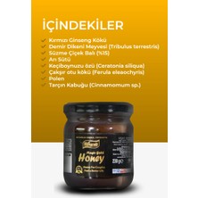 Naturals Magic Gold Honey 230gr Ballı Pekmezli Ginseng Karışımlı En Doğal Bitkisel Maksimum Enerji Macunu