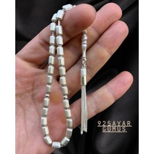 Erbab-ı Kehribar 925 Ayar Gümüş Tesbih