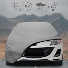 Mazda 3 Sedan (2009 - 2013) Oto Branda Su Geçirmez Miflonlu Araba Brandası Klipsli Araba Çadırı