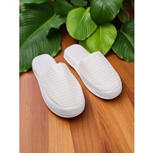 Ender Home Piquea Banyo Ve Ev Terliği – %100 Pamuk Havlu Kaymaz Kalın Taban