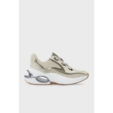 Michael Kors Deri Karışımlı Logo Detaylı Sneaker Ayakkabı 43T5TRFS2B150 Bayan Ayakkabı 43T5TRFS2B 150