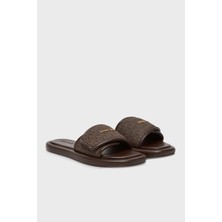 Michael Kors Ayarlanabilir Kayışlı Logolu Terlik 40S5SKFA1B200 Bayan Terlik 40S5SKFA1B 200