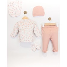 Kalpli 5 Parça Soft Touch Set Kız Bebek Hastane Çıkışı