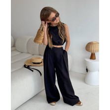 La'ciel Paris Oversize Keten Takım