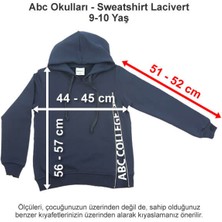 Abc Okulları Sweatshirt Lacivert 9-10 Yaş
