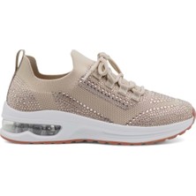 Voyager B355 Kadın Comfort Ayakkabı Bej