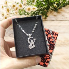 Modahilye 925 Ayar Gümüş Bozkurt Ayyıldız Kolye
