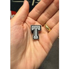 Terlik Süsü/simli T Harfi