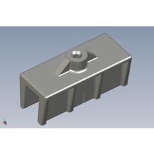 BYR 16 Mm Suntaların Uçtan Delinmesi Için Mobilya Mastarı (d5 Mm Matkap Için Çeşitli Seçenekler) (plastik Aparattır)