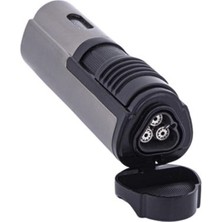 Parmida 3 Torch Gri Krom Puro Çakmağı