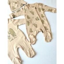 Little Bear Unisex Ikili Bebek Tulum Seti