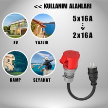 11kW Elektrikli Araç Şarj Cihazı için 50Cm Ev Tipi Fişli Dönüştürücü Adaptör